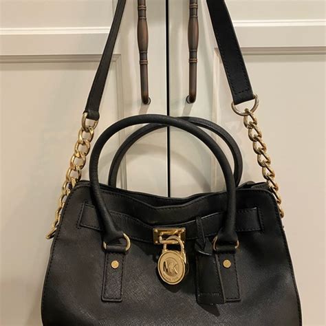 michael kors lock purse